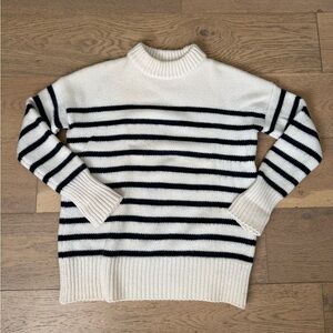 La Ligne Marin Sweater for Sale! (Cream and Navy Stripe - XS)